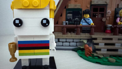 Tadej Pogačar in versione LEGO BrickHeadz